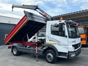 MERCEDES-BENZ ATEGO 816 VYKLÁPAČ HYDRAULICKÁ RUKA HIAB - 2