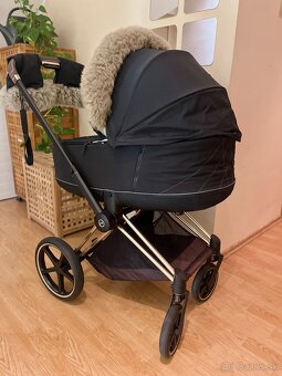 Kočík Cybex Priam 2021 - rosegold trojkombinácia - 2