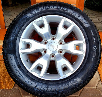 alu R18 5x139,7 orig. Ford Ranger, pneu Michelin 265/60 - 2