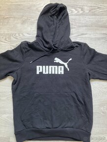 Puma mikina s kapucňou, čierna, veľkosť L (fit M) - 2
