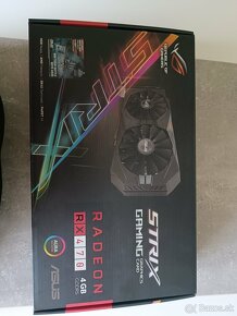 Predám grafickú kartu Asus rx470 4Gb - 2