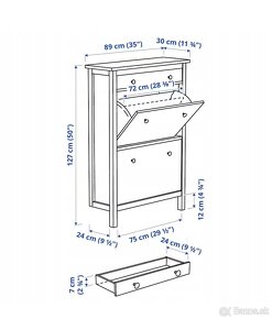 IKEA Hemnes botník - 2