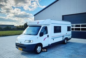 Fiat Ducato Burstner ; Francouzská postel - 2