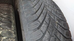 Plechové disky+zimné pneu 5x112 205/55 R16 ET50 - 2