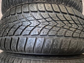 205/55r16 zimné 4 ks DUNLOP dezén 7,7-5,7 mm - 2