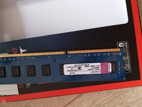 DDR3 2x4gb 8gb Kingston tmavo modré ddr3 4gb - 2