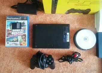 Sony Playstation 2 Slim SCPH-75004 s Čipom - 2