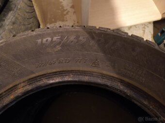 Predám pneumatiky 195/65 R15 - 2