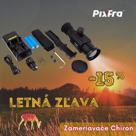 Termovízia Pixfra Chiron C450 - 2