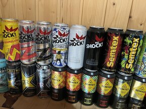 Zbierka plechoviek monster,tiger,bigshock,rockstar,semtex - 2