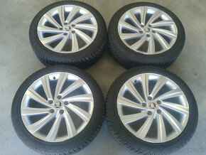 ALU disky 5x112 R18 7,5J ET48 ORIGINAL SKODA OCTAVIA 4 - 2