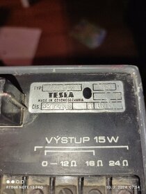 Zosilovač Tesla 15W, 24V - 2