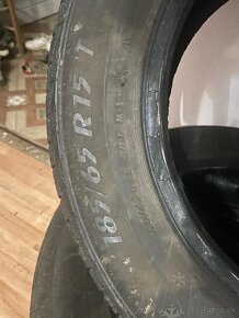 Predám Zimné Pneumatiky 185/65R15 - 2