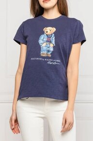 RALPH LAUREN BEAR damske luxusne trendy tricko M/L - 2