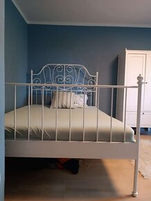 dievčenská posteľ Ikea Leirvik - rám - 2