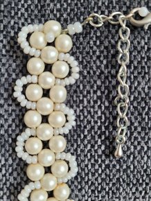 vintage náhrdelník - korálky - 2