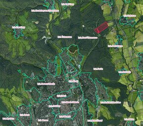 Košice – 2.120 m2 LESNÉ POZEMKY – Na Predaj - 2