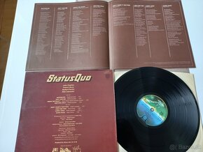 STATUS  QUO  „Quo  „ /Vertigo 1974/+orig. vnut. ob/texty , + - 2