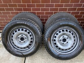 5x112 r15+zimne pneu 195/65r15 - 2