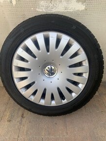 Oceľové disky 16”, 5x112 so zimnými pneumatikami 205/55 R16 - 2