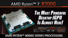 NOVY - AMD Ryzen 7 8700G - 2