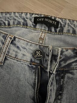 Off white jeansy - 2