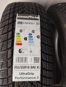 Nové zimné pneu GoodYear 205/55/R16 94V XL - 2