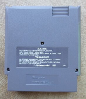 stará originálna hra Trojan na Nintendo NES - 2