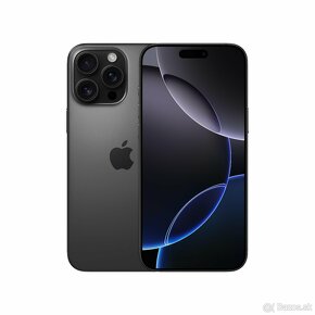 iPhone 16 PRO MAX 256 GB Black titanium 2 roky záruka - 2