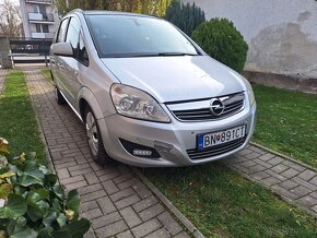 Opel zafira 1.7 tdi 81kw,7miestny - 2