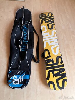 Predam snowboard SIMS PROTOCOL 60 - dlzka 160 cm. - 2