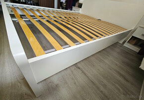 Manželská postel IKEA ASKVOLL 160x200cm - 2