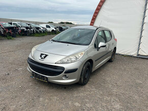 Peugeot 207SW 1,4VTI 70KW 8FS šedá prodám náhradní díly - 2