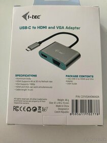 i-Tec USB-C HDMI + VGA ADAPTER - 2