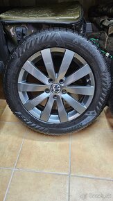 17" VW zimné komplety s pneu Matador Nordicca 225/55 R17 - 2