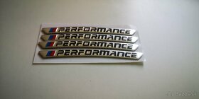 Predám emblemy kolies BMW M performance - 2