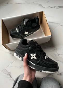 Louis Vuitton Skate Sneaker Black White - 2