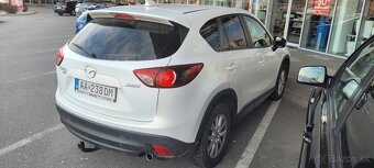 Mazda CX-5  2,2 DIESEL Automat, 4×4 110KW , biela metaliza - 2