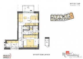 Luxusný 2+kk izbový byt Banská Štiavnica, novostavba, balkón - 2