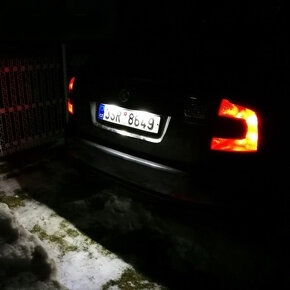 LED osvetlenie ŠPZ EČ ŠKODA Octavia 2, Škoda Roomster - 2