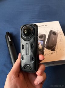 Nové - Insta 360 X4 + stick + 128GB karta - 2