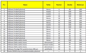 Hrebeňová väzba komplet - 2