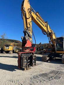 Pásový bager/rýpadlo Liebherr R914C+vibračne baranidlo Movax - 2