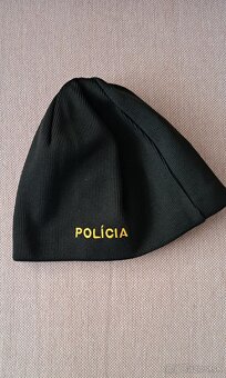 Policajná čiapka - zimná - 2