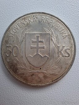 50 koruna 1944 Tiso - Slovenský štát - 2