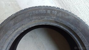 Predam zimne pneumatiky CONTINENTAL 255/55 R19 - 2