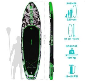 Predam padleboard Aquist camuflage - 2