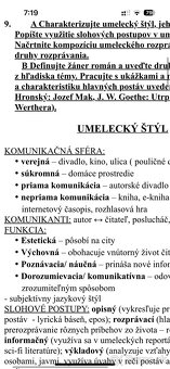 Vypracované maturitné temy na Sjl a Lit - 2