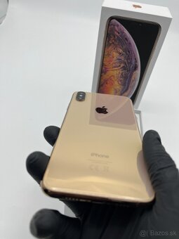  Apple iPhone Xs Max 256GB Zlatý | 89% Zdravie batérie  - 2