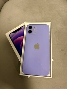 iPhone 12 64GB Purple + silikónové kryty - 2